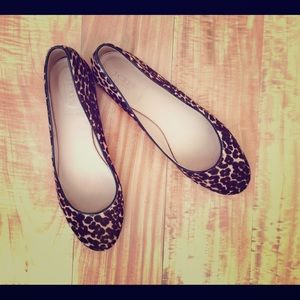 J.Crew Leopard Print Ballet Flats SZ 9